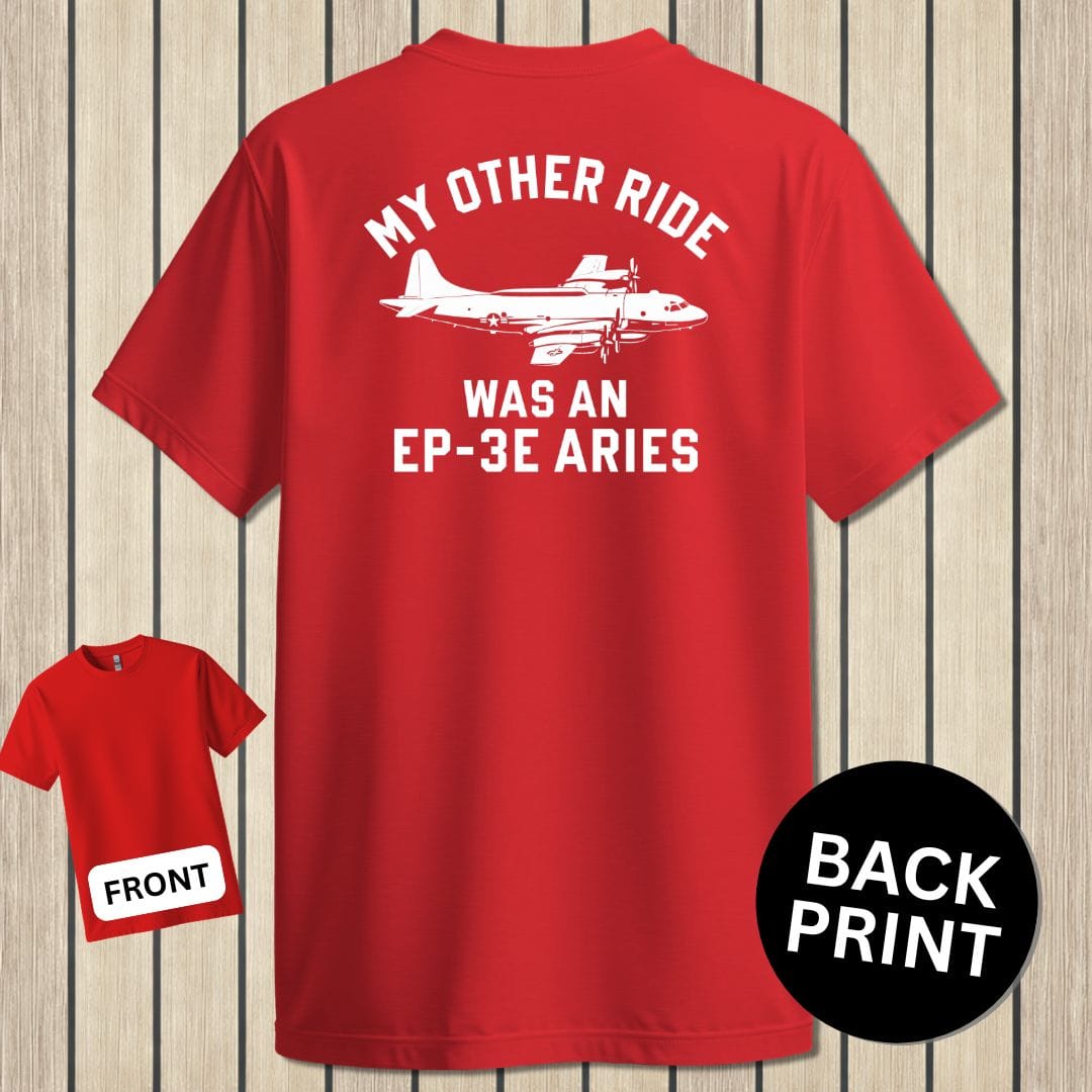 NavyHumor Classic Tee Red / S My Other Ride Was An EP-3E Aries