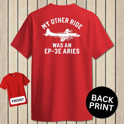 NavyHumor Classic Tee Red / S My Other Ride Was An EP-3E Aries