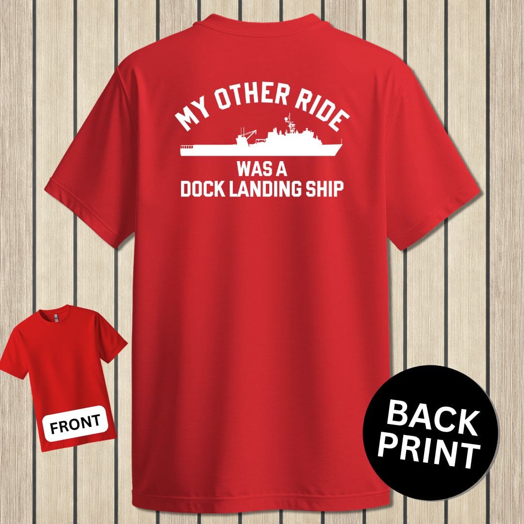 NavyHumor Classic Tee Red / S My Other Ride Was An LSD (Harper's Ferry-class)