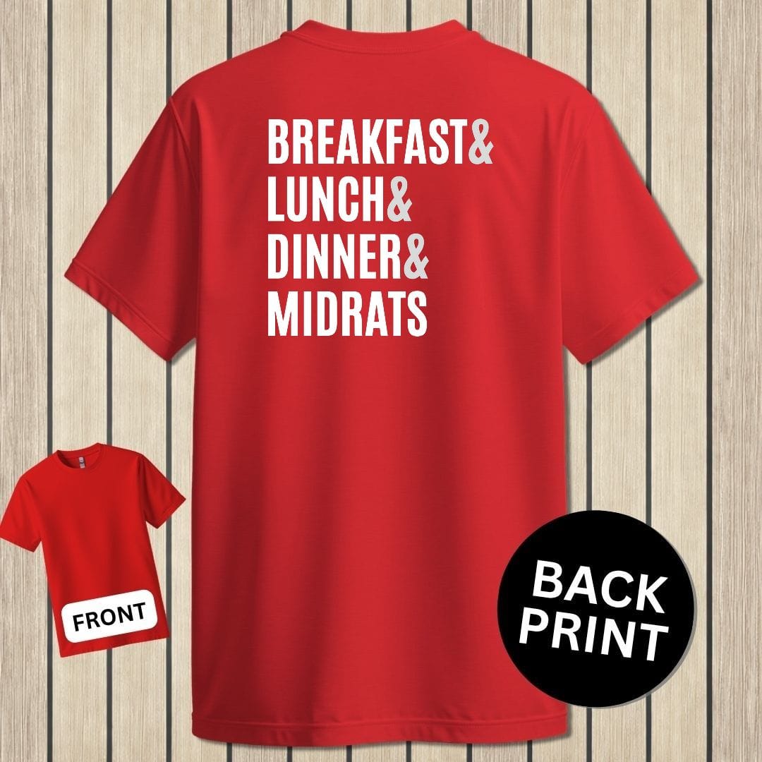 NavyHumor Classic Tee Red / S Navy Meals