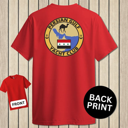 NavyHumor Classic Tee Red / S Persian Gulf Yacht Club