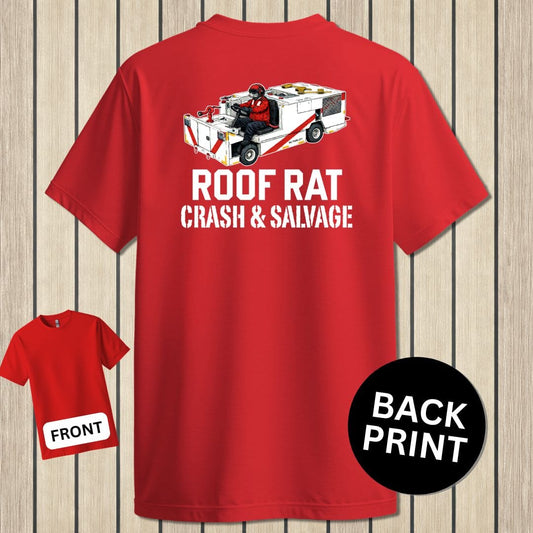 NavyHumor Classic Tee Red / S Red Roof Rat - P25 Fire Truck