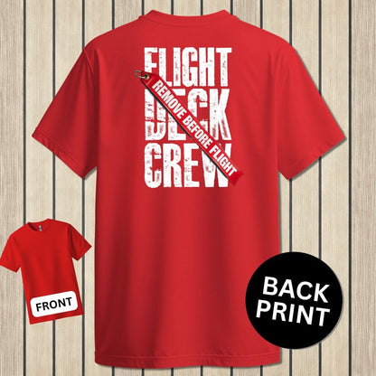 NavyHumor Classic Tee Red / S Remove Before Flight