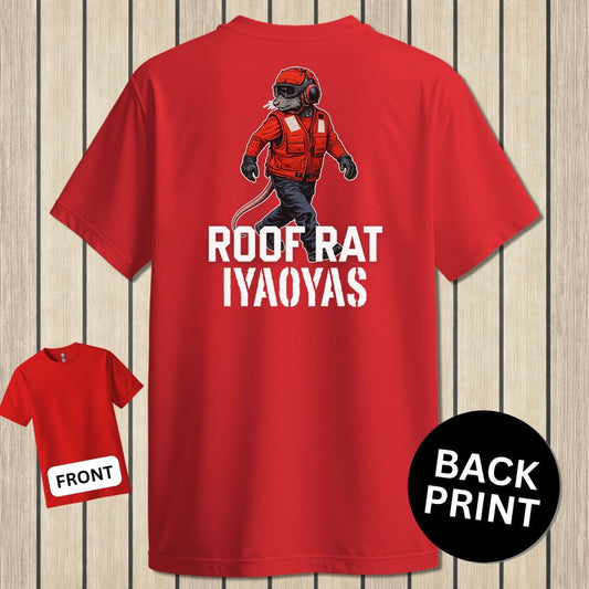 NavyHumor Classic Tee Red / S Roof Rat - Red