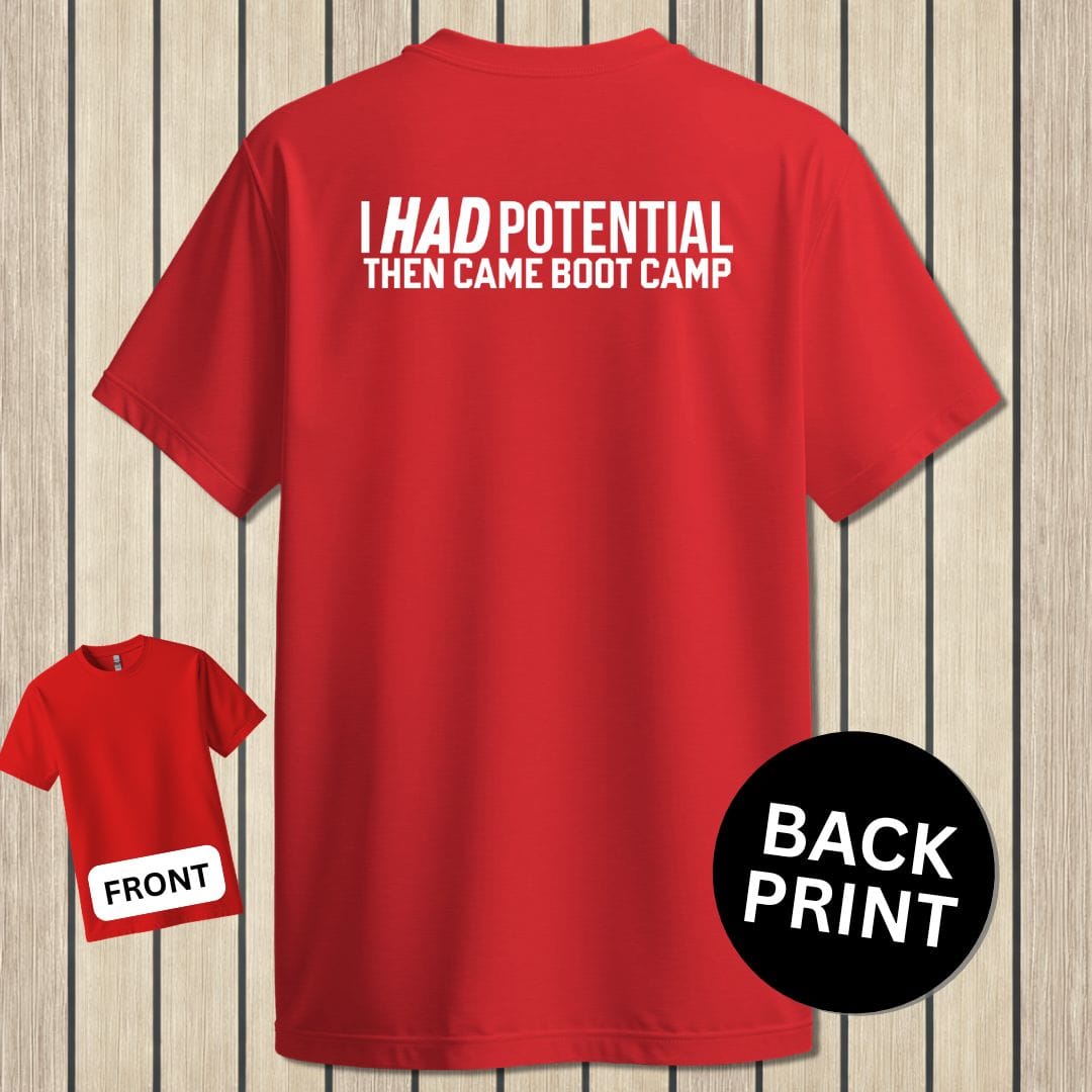 NavyHumor Classic Tee Red / S Then Came Boot Camp