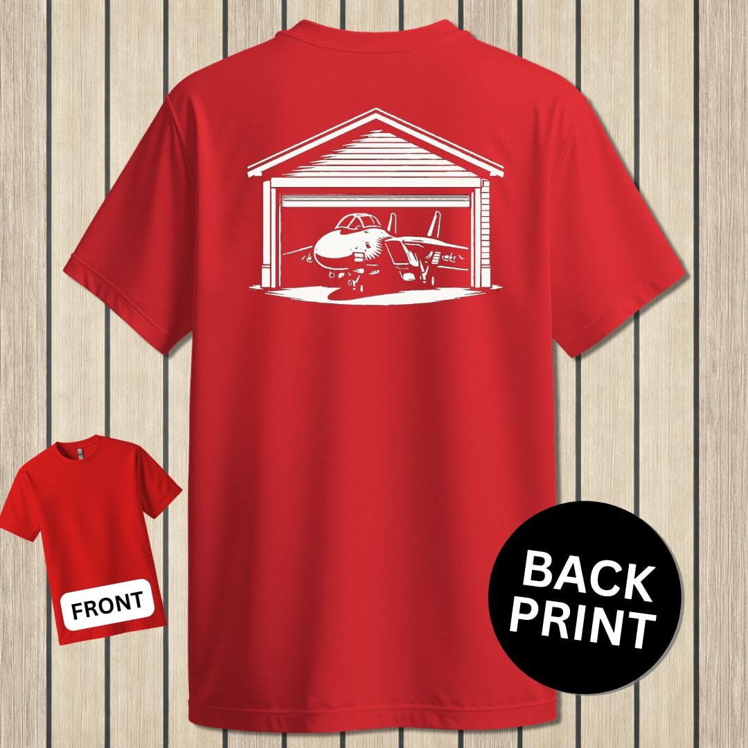 NavyHumor Classic Tee Red / S Tomcat Garage