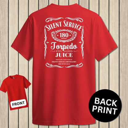 NavyHumor Classic Tee Red / S Torpedo Juice