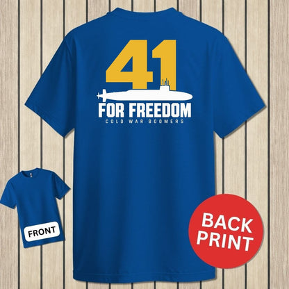 NavyHumor Classic Tee Royal Blue / S 41 For Freedom