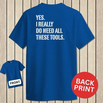 NavyHumor Classic Tee Royal Blue / S All These Tools