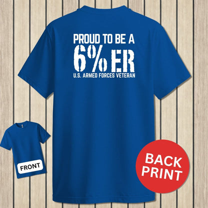 NavyHumor Classic Tee Royal Blue / S Armed Forces 6%