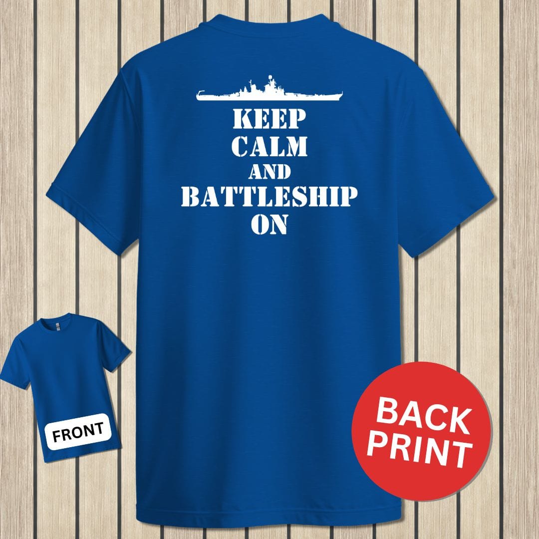 NavyHumor Classic Tee Royal Blue / S Battleship On
