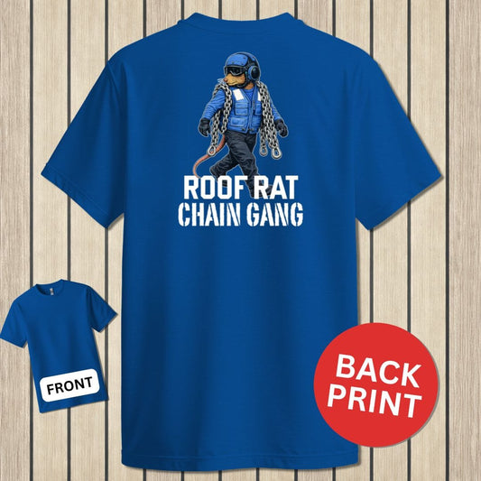 NavyHumor Classic Tee Royal Blue / S Blue Roof Rat - Chain Gang