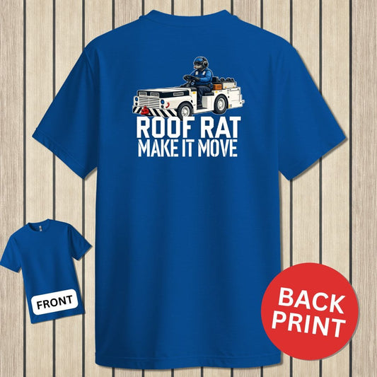NavyHumor Classic Tee Royal Blue / S Blue Roof Rat - Make It Move