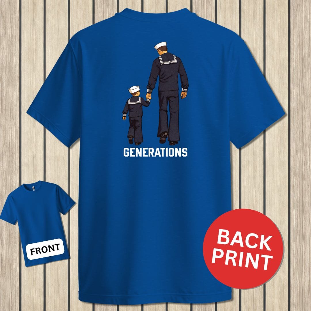 NavyHumor Classic Tee Royal Blue / S Generations