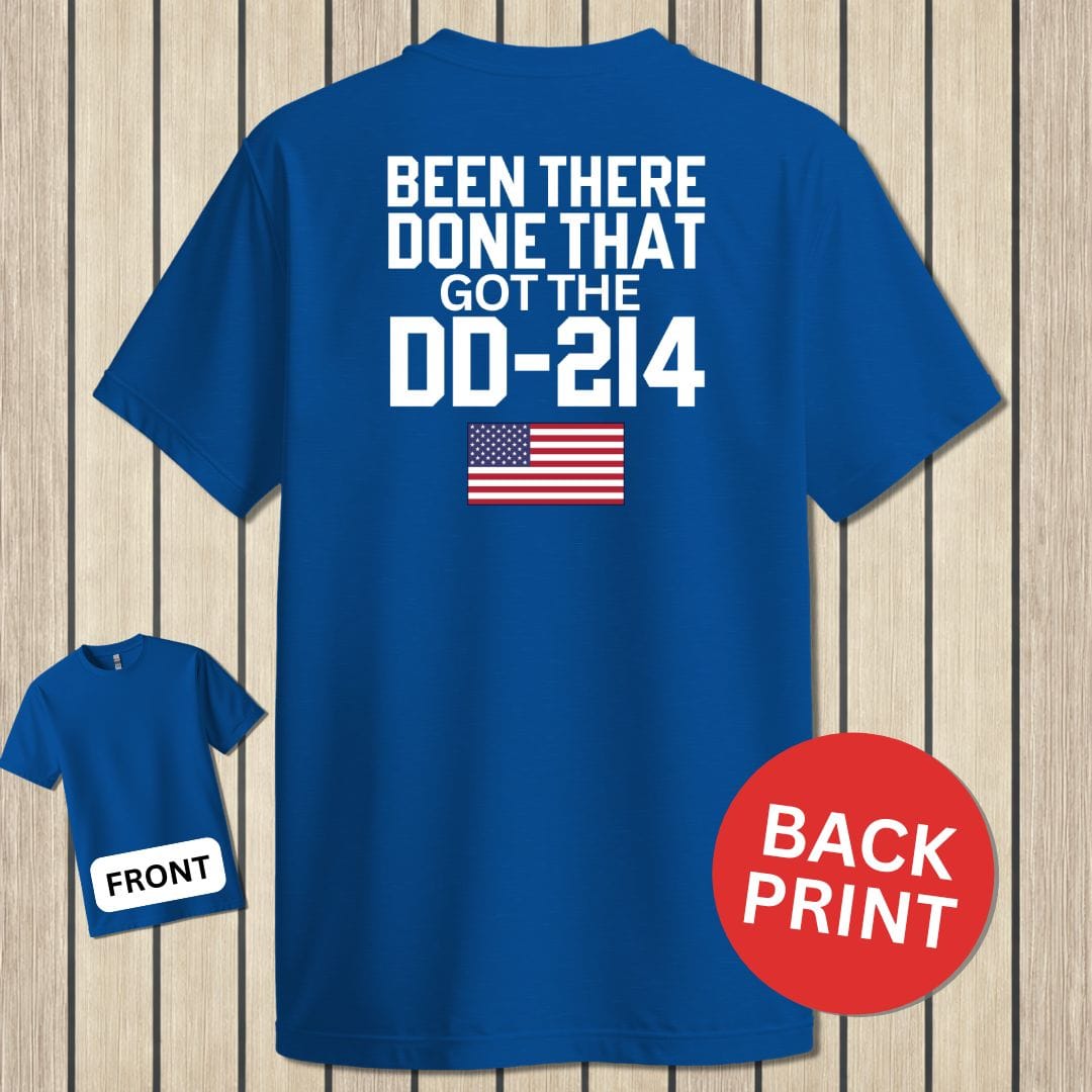 NavyHumor Classic Tee Royal Blue / S Got The DD-214