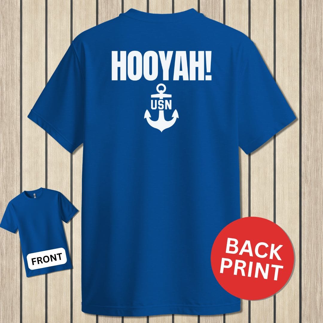 NavyHumor Classic Tee Royal Blue / S HOOYAH!