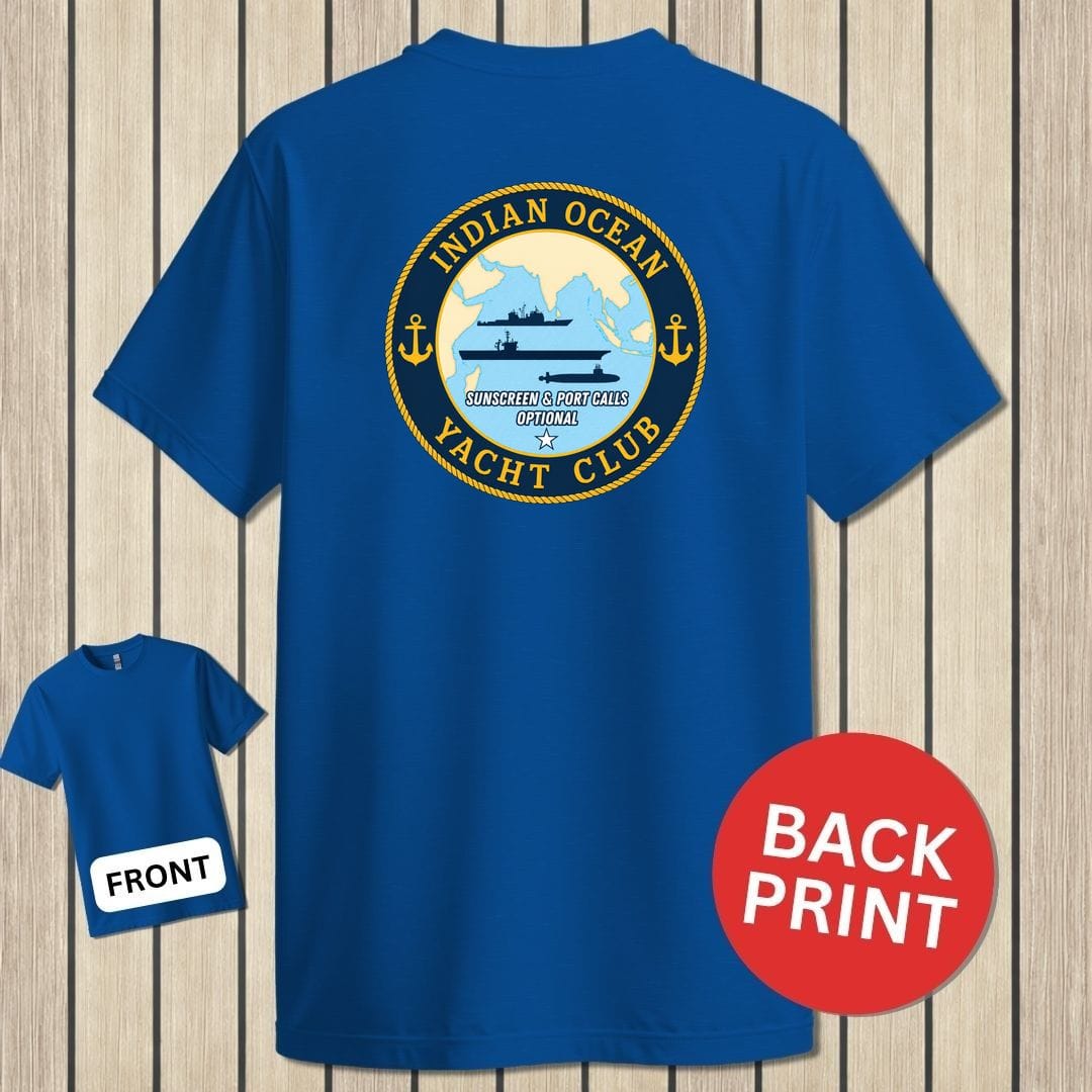 NavyHumor Classic Tee Royal Blue / S Indian Ocean Yacht Club
