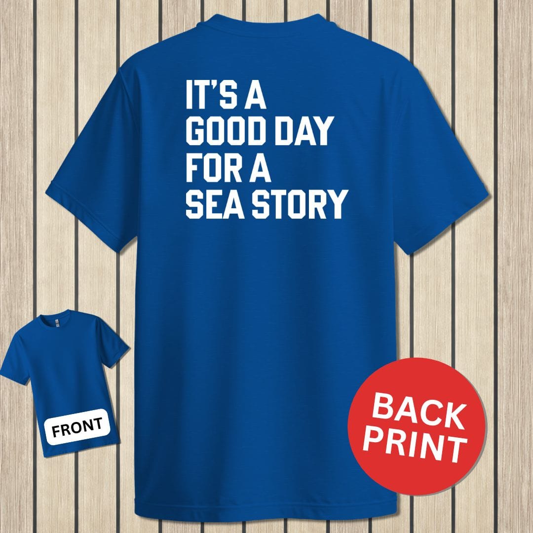 NavyHumor Classic Tee Royal Blue / S It's A Good Day