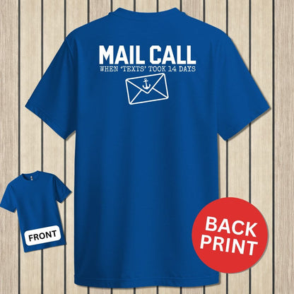 NavyHumor Classic Tee Royal Blue / S Mail Call
