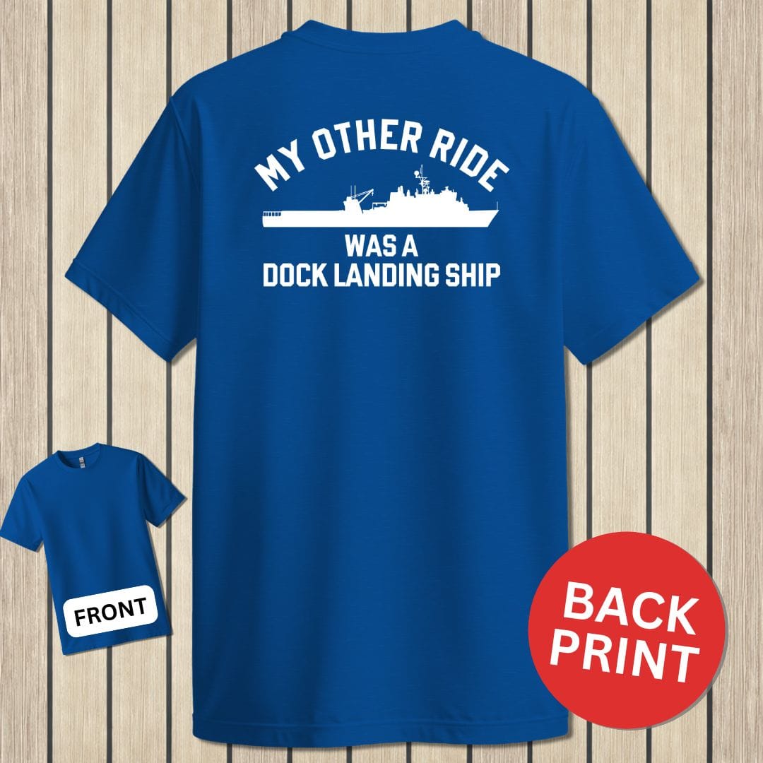 NavyHumor Classic Tee Royal Blue / S My Other Ride Was An LSD (Harper's Ferry-class)