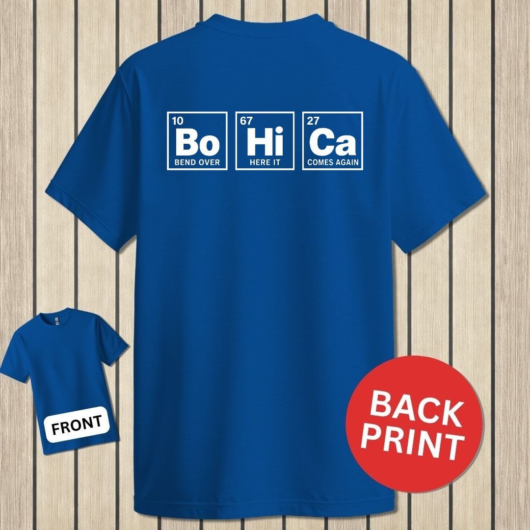 NavyHumor Classic Tee Royal Blue / S Periodic BoHiCa