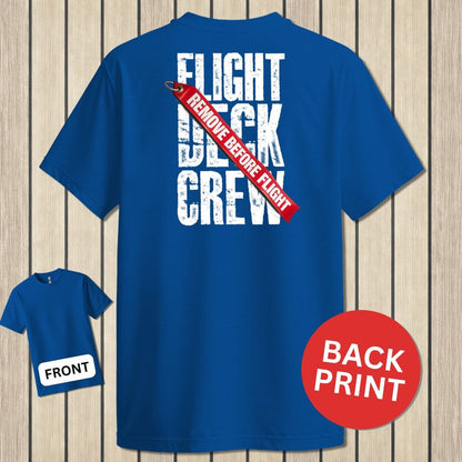 NavyHumor Classic Tee Royal Blue / S Remove Before Flight