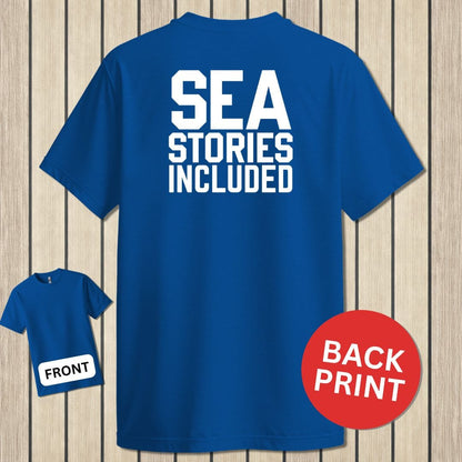 NavyHumor Classic Tee Royal Blue / S Sea Stories Included