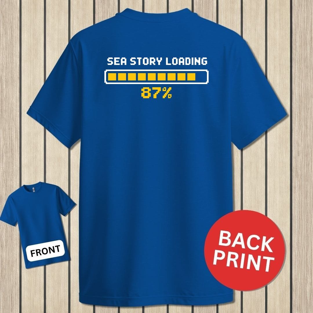 NavyHumor Classic Tee Royal Blue / S Sea Story Loading Screen