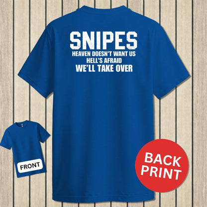 NavyHumor Classic Tee Royal Blue / S Snipes - Hell's Afraid