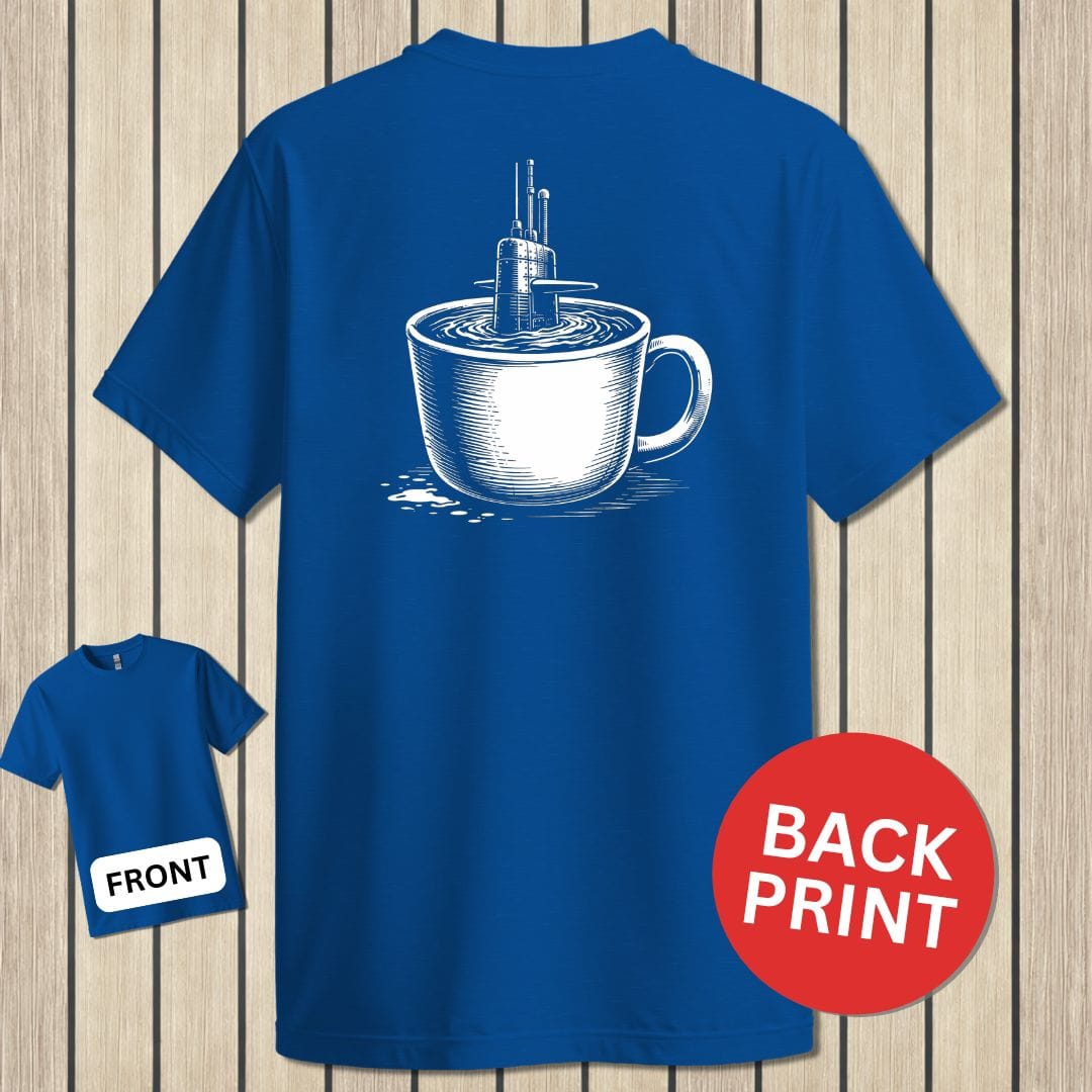 NavyHumor Classic Tee Royal Blue / S Sub In A Cup