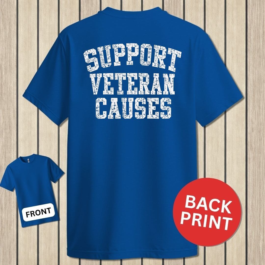 NavyHumor Classic Tee Royal Blue / S Support Veteran Causes
