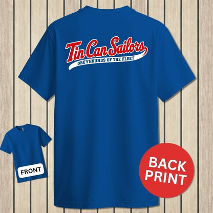 NavyHumor Classic Tee Royal Blue / S Tin Can Sailors - Greyhounds of the Fleet