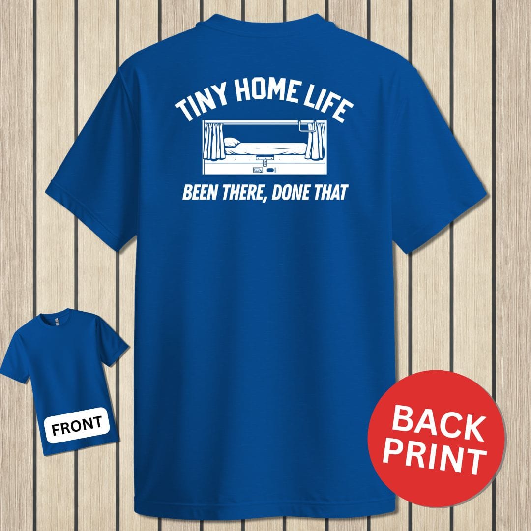 NavyHumor Classic Tee Royal Blue / S Tiny House Life
