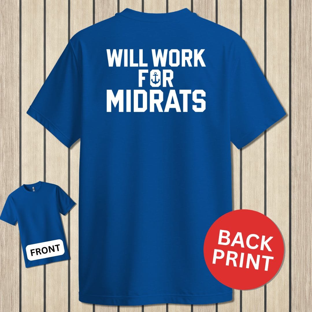 NavyHumor Classic Tee Royal Blue / S Work For Midrats