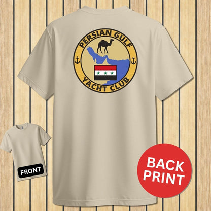 NavyHumor Classic Tee Sand / S Persian Gulf Yacht Club