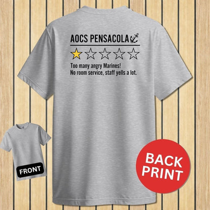 NavyHumor Classic Tee Sport Grey / S AOCS Pensacola Review