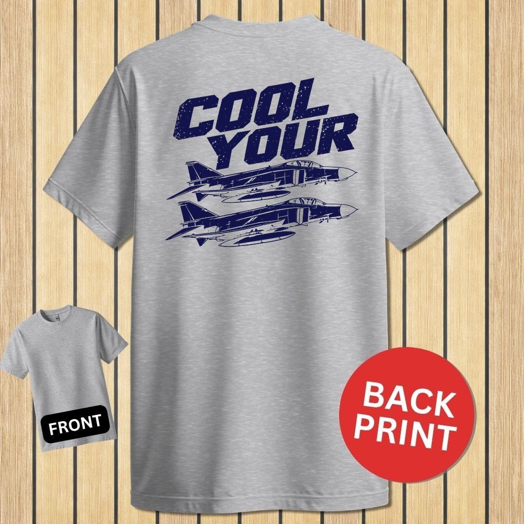 NavyHumor Classic Tee Sport Grey / S Cool Your Jets