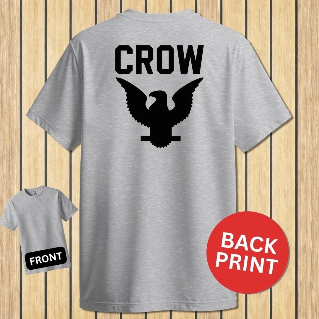 NavyHumor Classic Tee Sport Grey / S Crow Crow