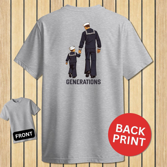 NavyHumor Classic Tee Sport Grey / S Generations