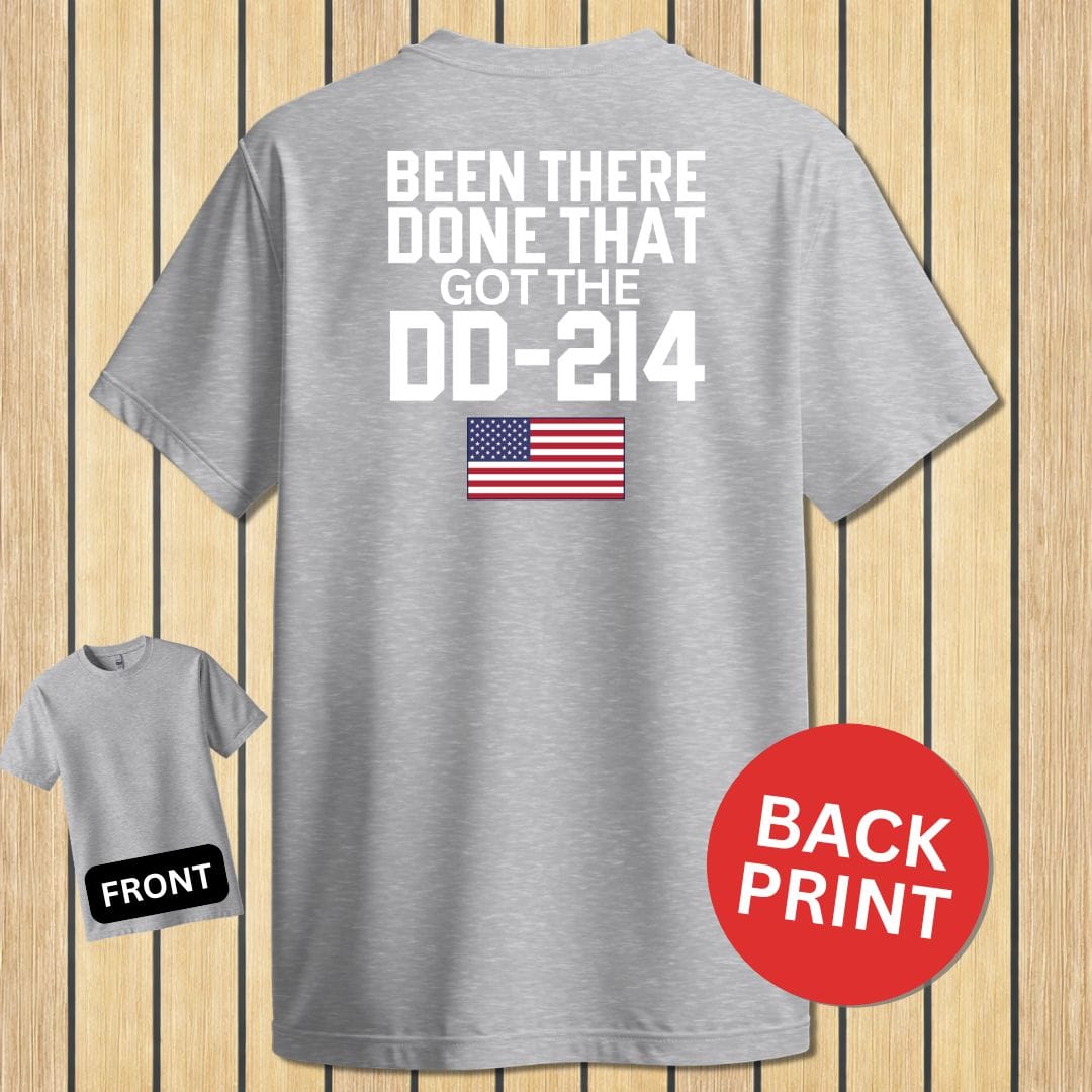 NavyHumor Classic Tee Sport Grey / S Got The DD-214