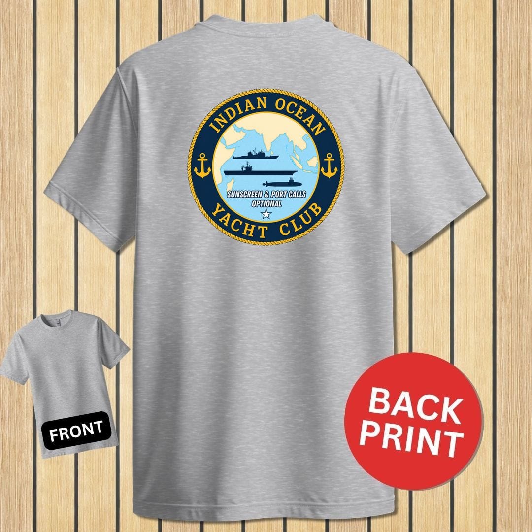 NavyHumor Classic Tee Sport Grey / S Indian Ocean Yacht Club
