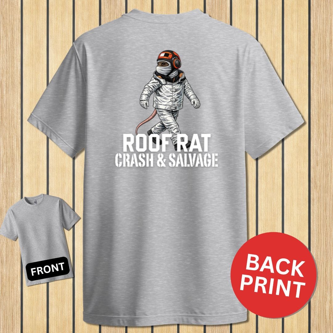 NavyHumor Classic Tee Sport Grey / S Red Roof Rat - Crash & Salvage