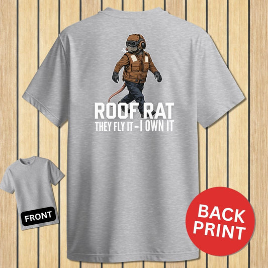 NavyHumor Classic Tee Sport Grey / S Roof Rat - Brown