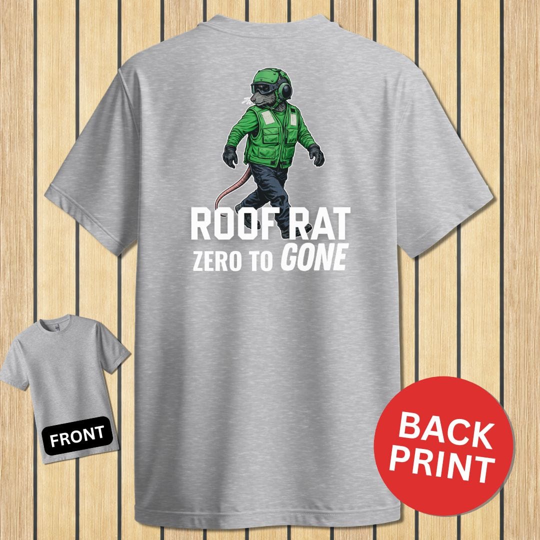 NavyHumor Classic Tee Sport Grey / S Roof Rat - Green