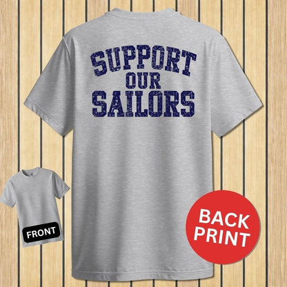 NavyHumor Classic Tee Sport Grey / S Support Our Sailors