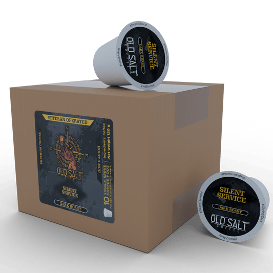 NavyHumor COFFEE 10-count Silent Service - Single Serve