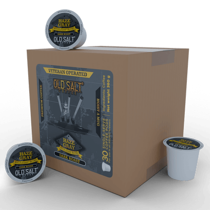 NavyHumor COFFEE 30-count Haze Gray Battleship Blend - Single Serve