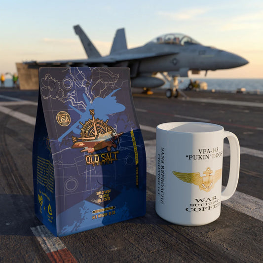 NavyHumor COFFEE Brown Shoe Blend