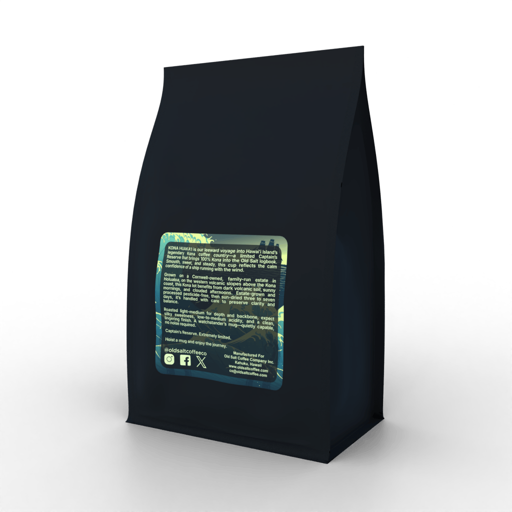 NavyHumor COFFEE Captain's Reserve - Kona Huaka'i
