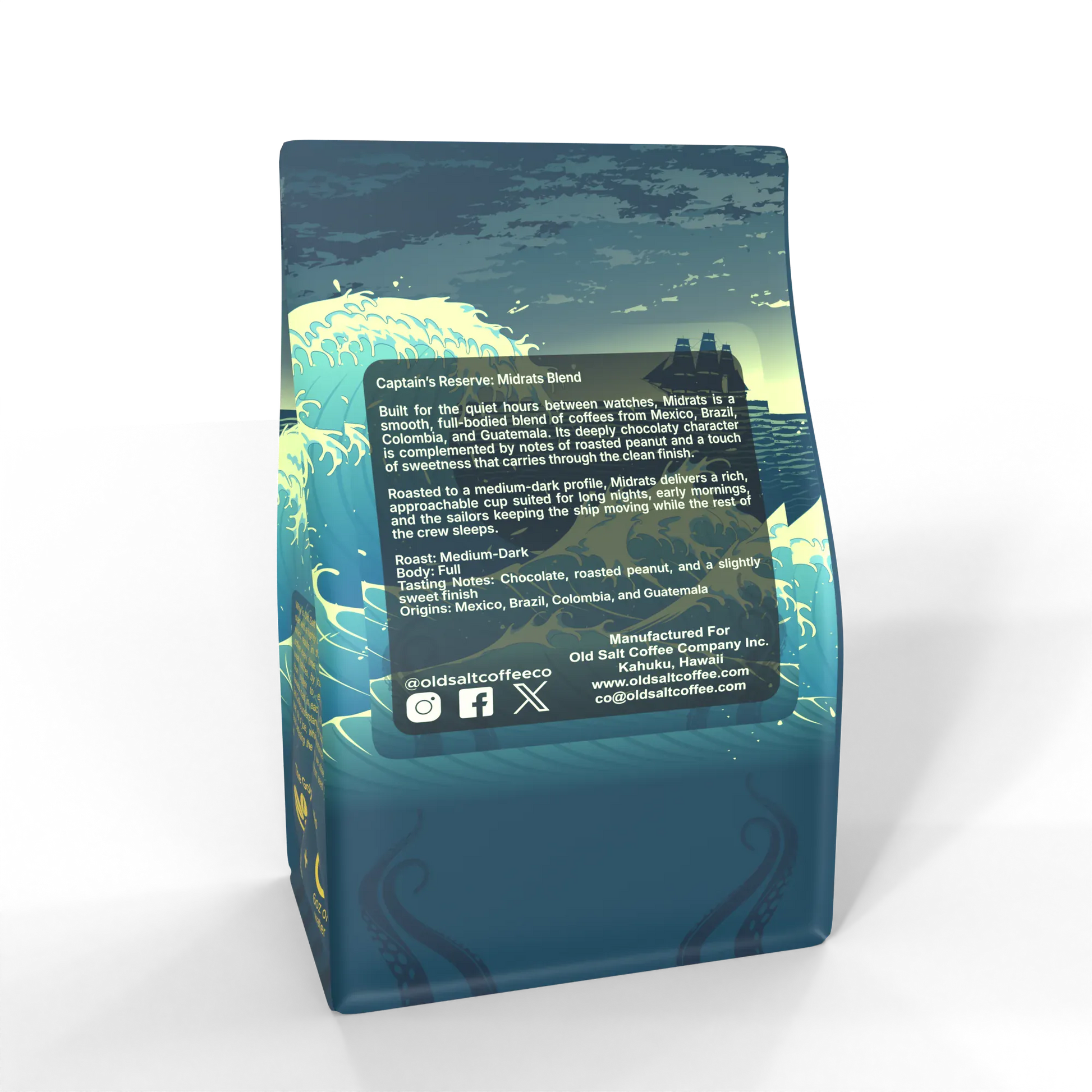 NavyHumor COFFEE Captain's Reserve: Midrats Blend